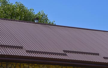 typical Treleddyd Fawr corrugated roof uses